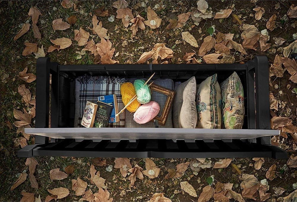 Uzglabasanas sols Eden Garden Bench 265L peleks 7290106923423 Dārza mēbeles