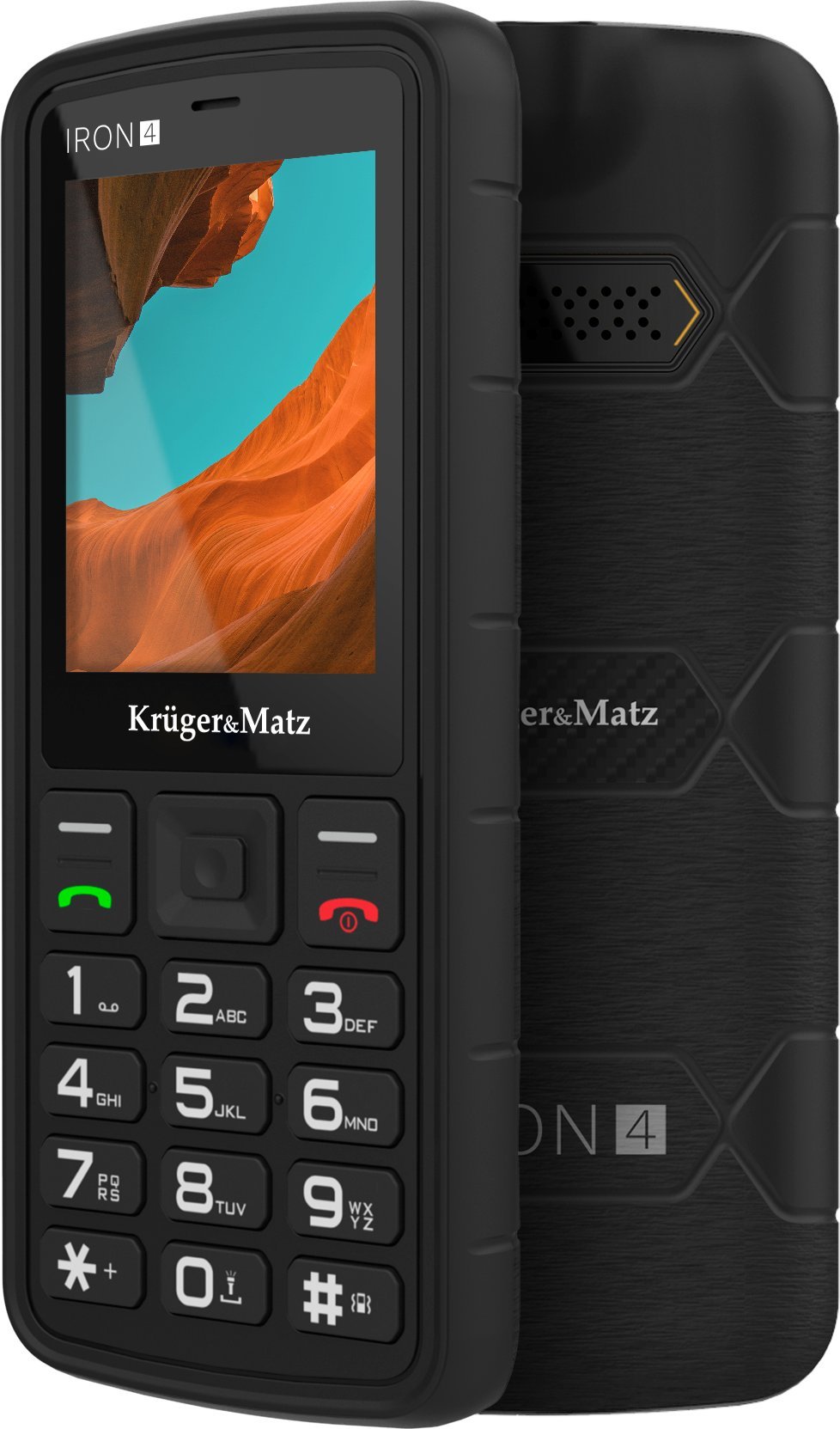 Kruger&Matz IRON 4 4G phone Mobilais Telefons Kruger&Matz IRON 4 4G phone Mobilais Telefons