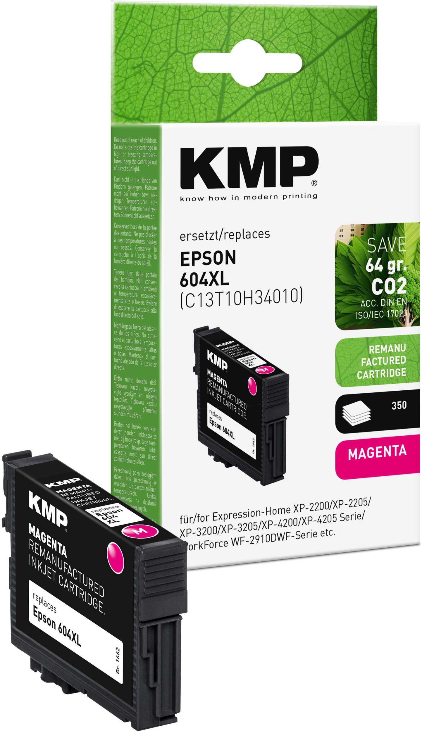 Tusz KMP Printtechnik AG KMP Patrone