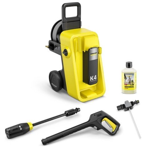 Karcher K 4 Comfort Premium pressure washer Upright Electric 420 l/h Yellow (4066529156211) Augstspiediena mazgātājs