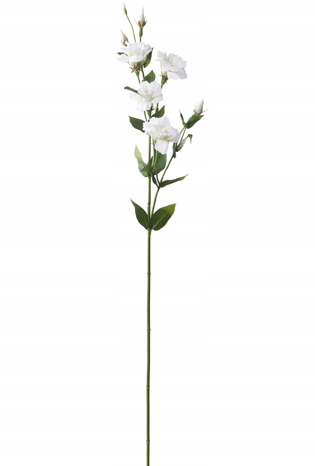 Kwiatydonice Flower artificial Eustoma white 85CM