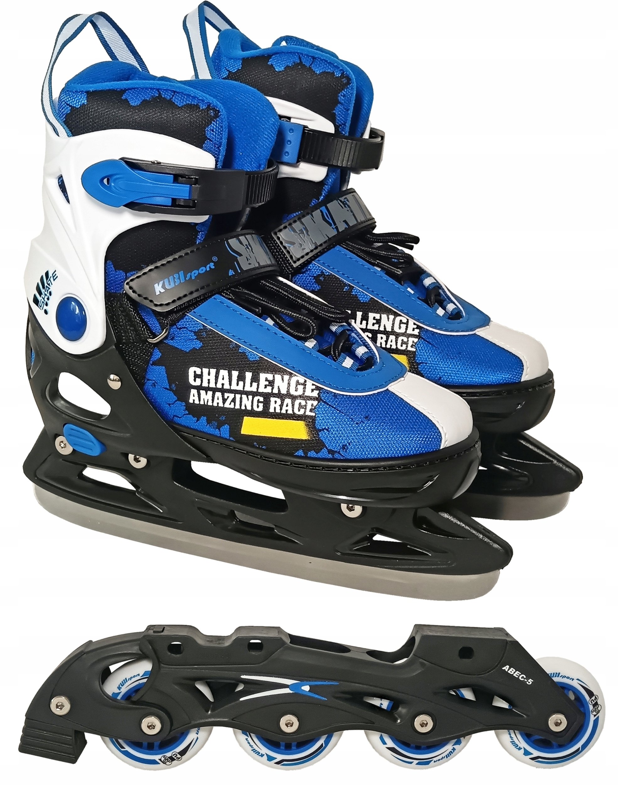 Rolki Kubisport Lyzworolki 2w1 Rolki Lyzwy