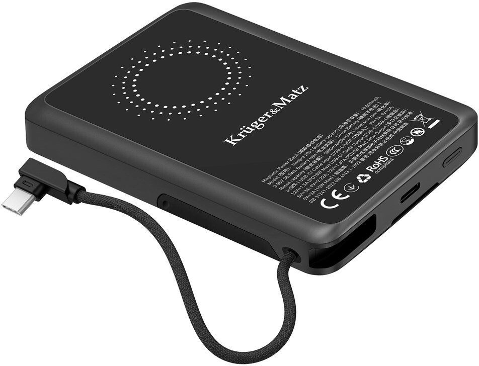 KrugerMatz Powerbank 10000 mAh Li-pol z