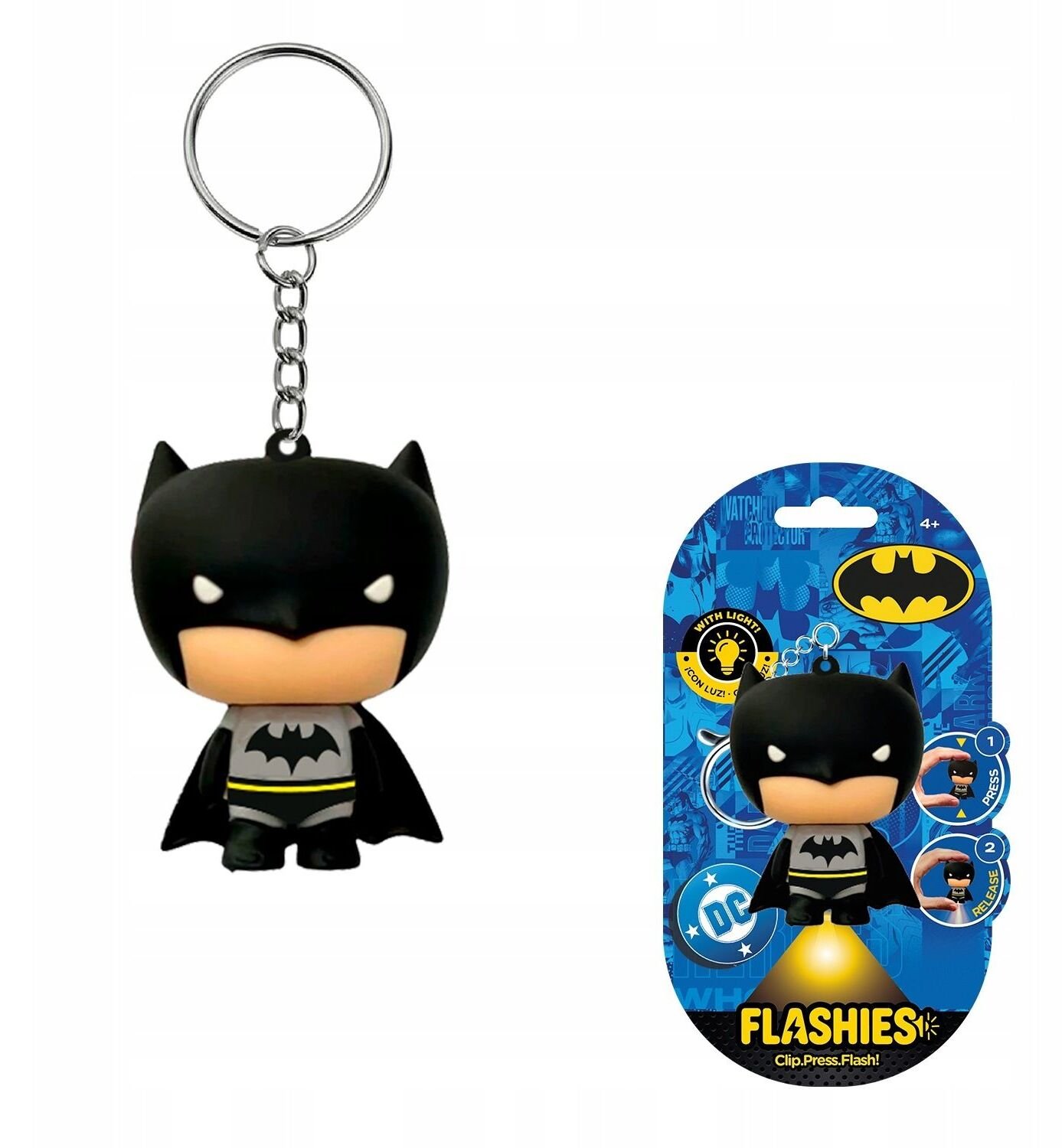 Breloczek KIDS Brelok Latarka Batman Dc