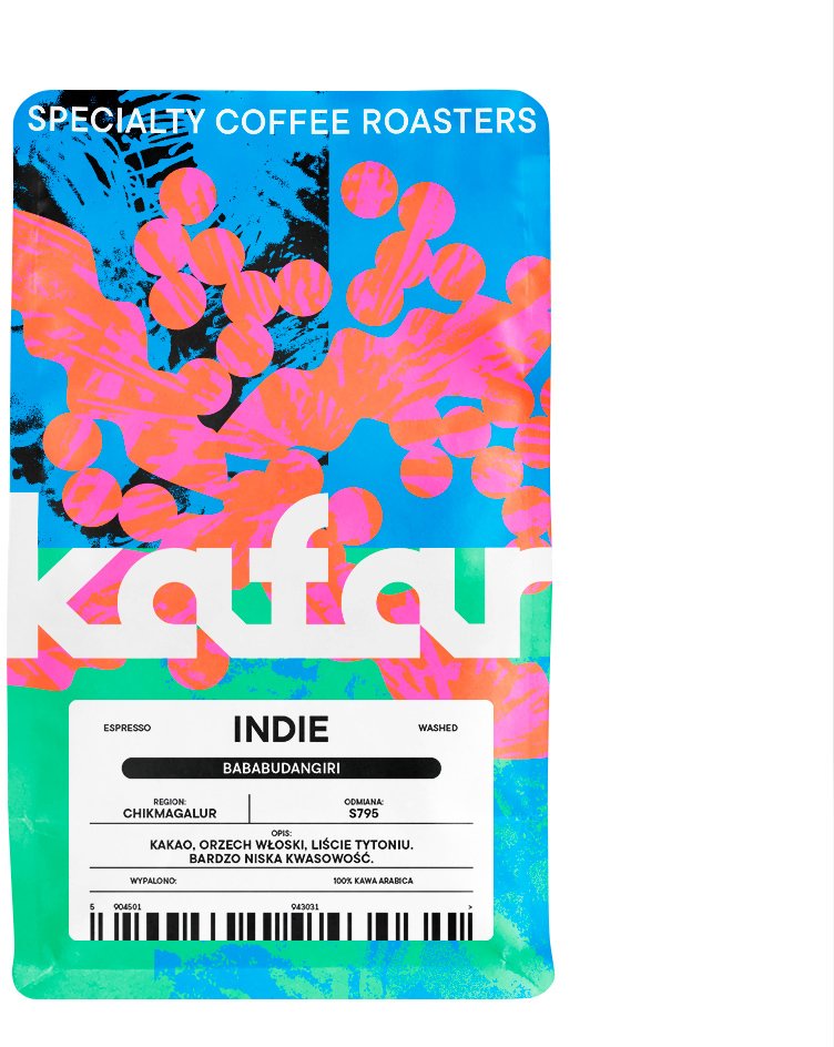 Kawa ziarnista Kafar Indie Bababudangiri 250g