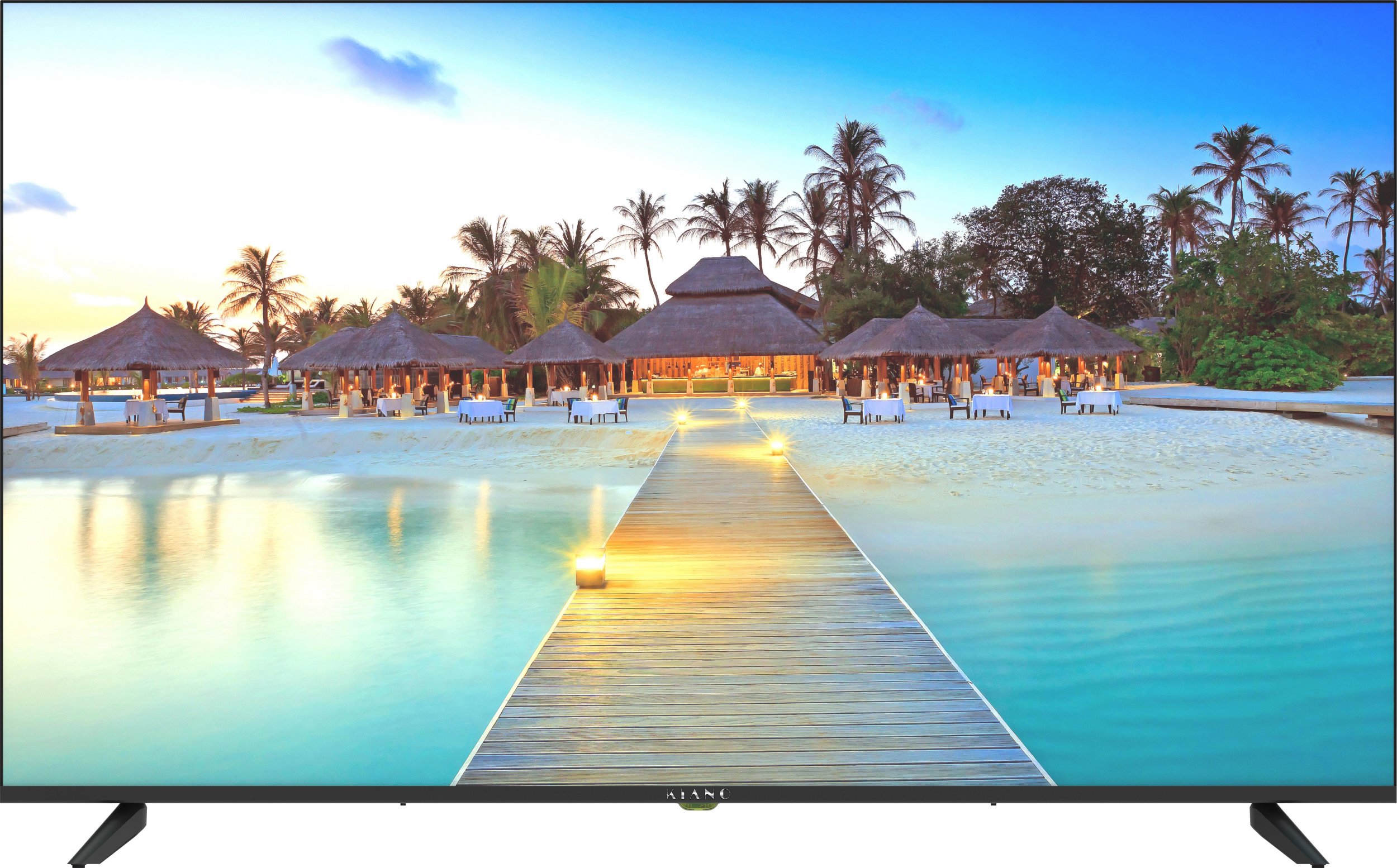 Telewizor Kiano Elegance DLED 55'' 4K (Ultra HD) Android LED Televizors