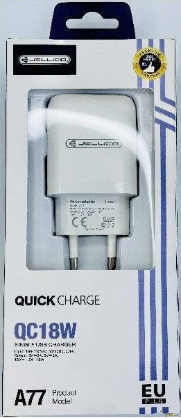 Ladowarka Jellico A77 QC3.0 sieciowa