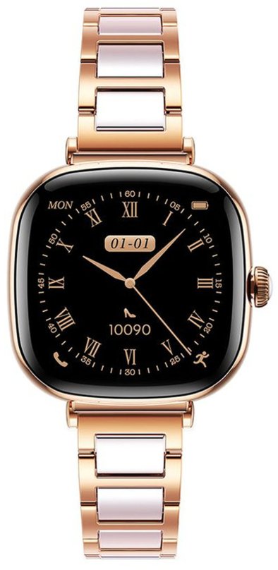 Smartwatch Joyroom Smartwatch Starlight JR-FS1 z mozliwoscia odbierania polaczen - zloty 6956116791094 (6956116791094) Viedais pulkstenis, smartwatch Smartwatch Joyroom Smartwatch Starlight JR-FS1 z mozliwoscia odbierania polaczen - zloty 6956116791094 (6956116791094) Viedais pulkstenis, smartwatch