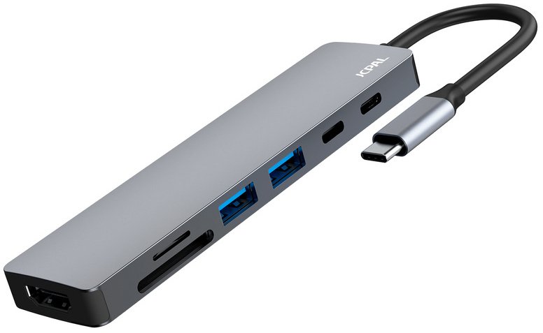 HUB USB Jcpal Linx USB-C 7in1