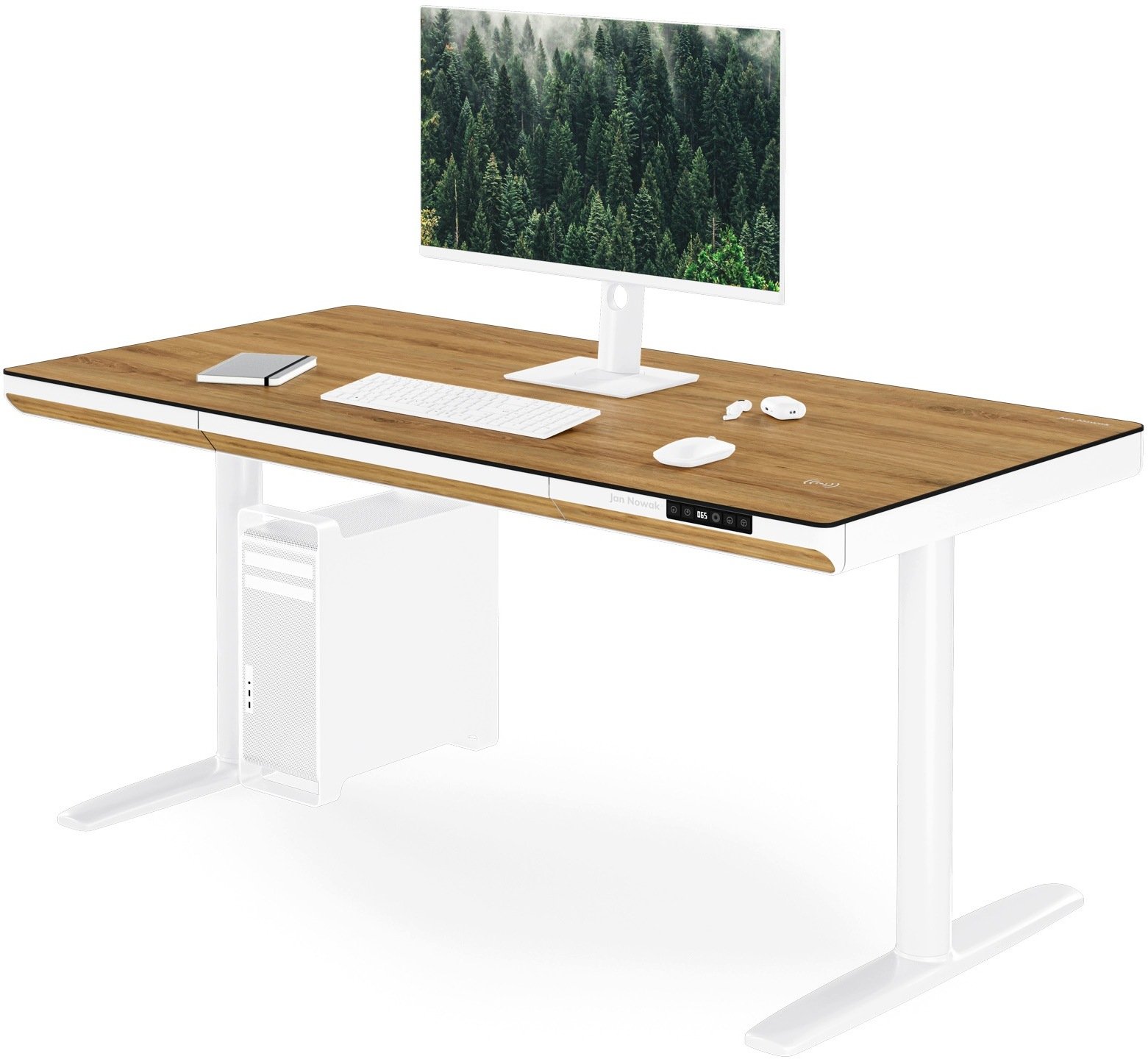 Biurko Jan Nowak Elektryczne sit-stand z
