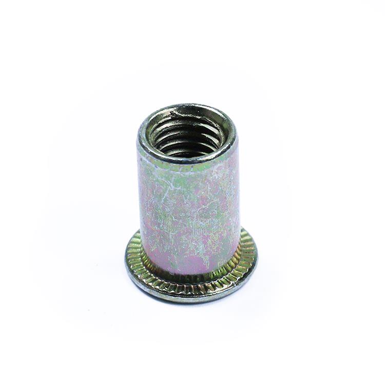 OPEN FLAT HEAD BLIND RIVET NUT