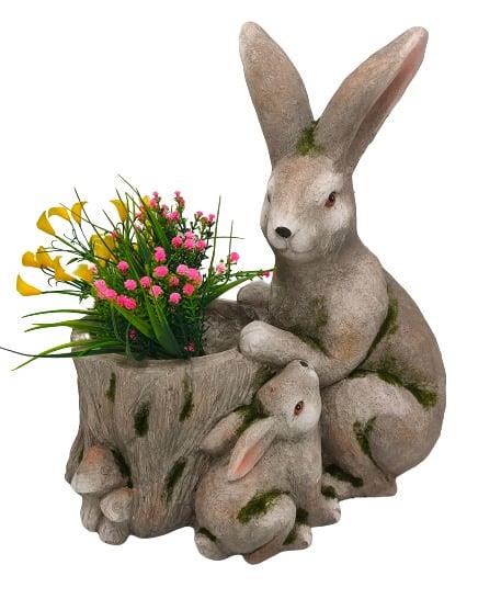 POT DECOR BUNNIES 40X26X45CM YSJ2001-45 (4772013519836)