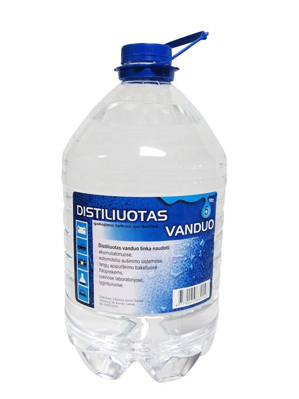 DISTILLED WATER 5L Transmisiju un bremžu eļļas