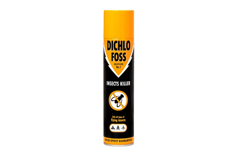 DICHLOFOS Insekticīds mušas iznīcinātājs, 400 ml Slazds