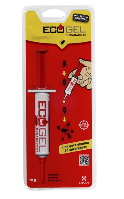 ECOGEL ROACHES INSECTICIDE SYRINGE 10G 10022