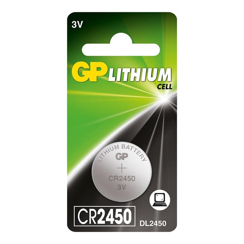 BATTERY LITHIUM CR2450 3V GPPBL245U000 (4891199063916)