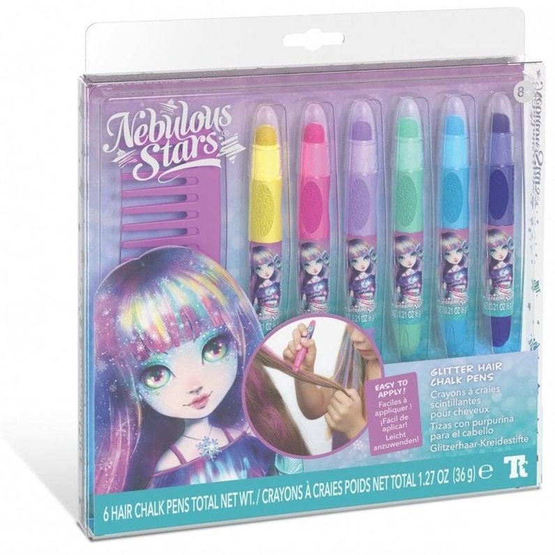 GLITTE HAIR CHA PEN NEBULOUS STARS
