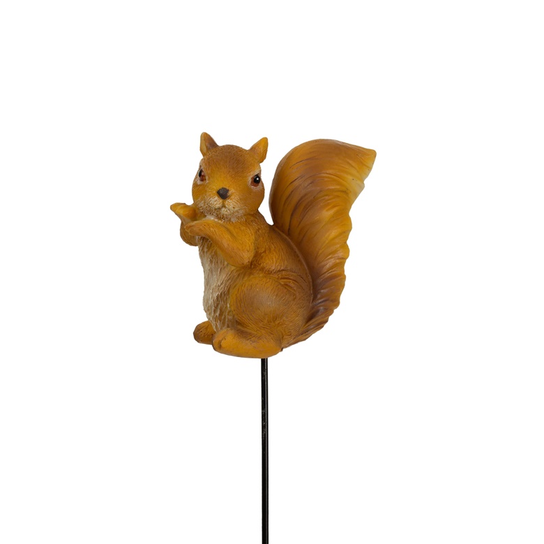 DECORATION ANIMALS STICK 4 MIX 9X6X39CM