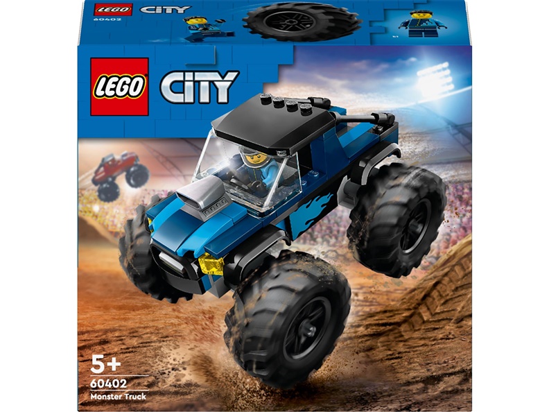 LEGO City 60402 Blue Monster Truck LEGO konstruktors