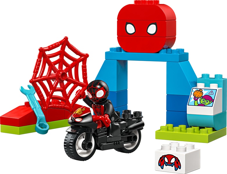 LEGO Bricks DUPLO 10424 Spins Motorcycle Adventure LEGO konstruktors