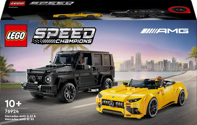 LEGO Speed Champions 76924 Mercedes-AMG G 63 i Mercedes-AMG SL 63 LEGO konstruktors
