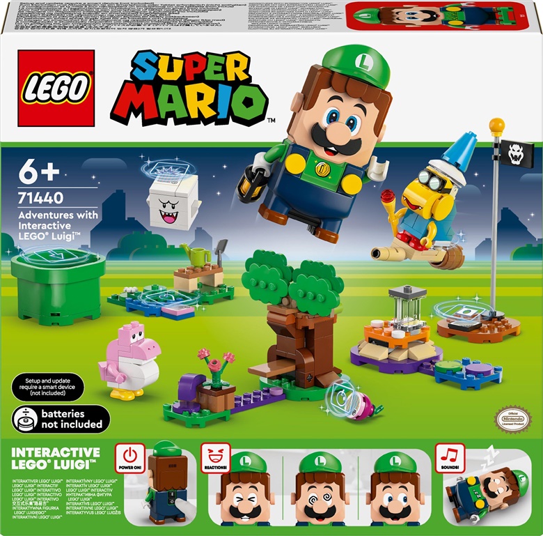 LEGO Super Mario 71440 - Interaktiivisen LEGO Registered  Luigi Trademark  hahmon seikkailut LEGO konstruktors