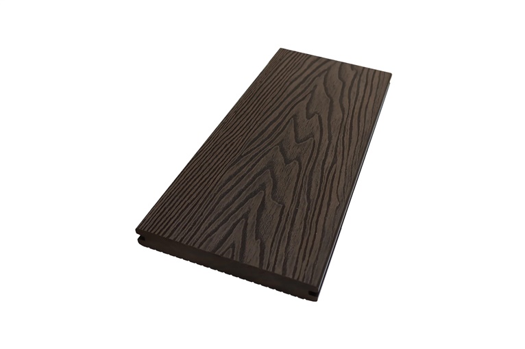 WPC TERRACE BOARD 20X140X3600 BROWN 3D