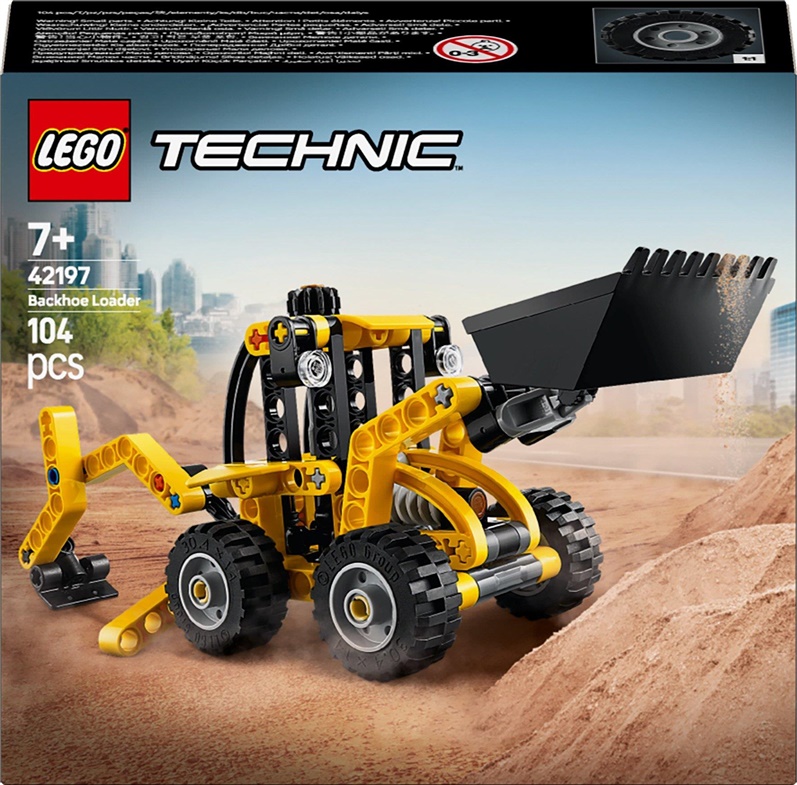 LEGO Technic 42197 Backhoe loader LEGO konstruktors