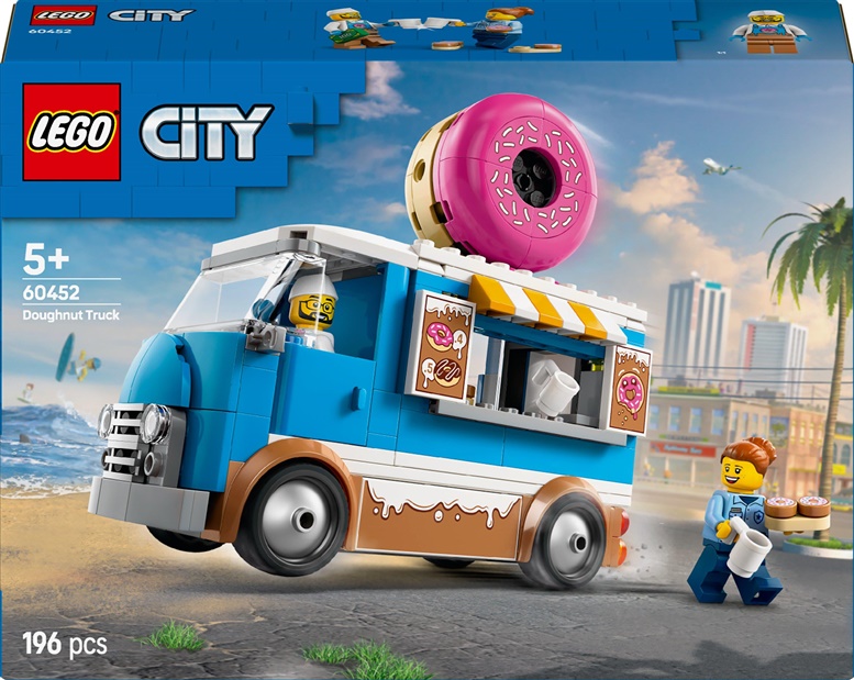 LEGO CITY 60452 Doughnut Truck LEGO konstruktors