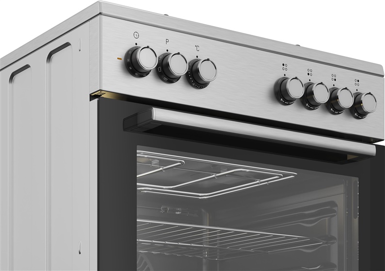 Gas-electric cooker FBE62130GXDN Plīts
