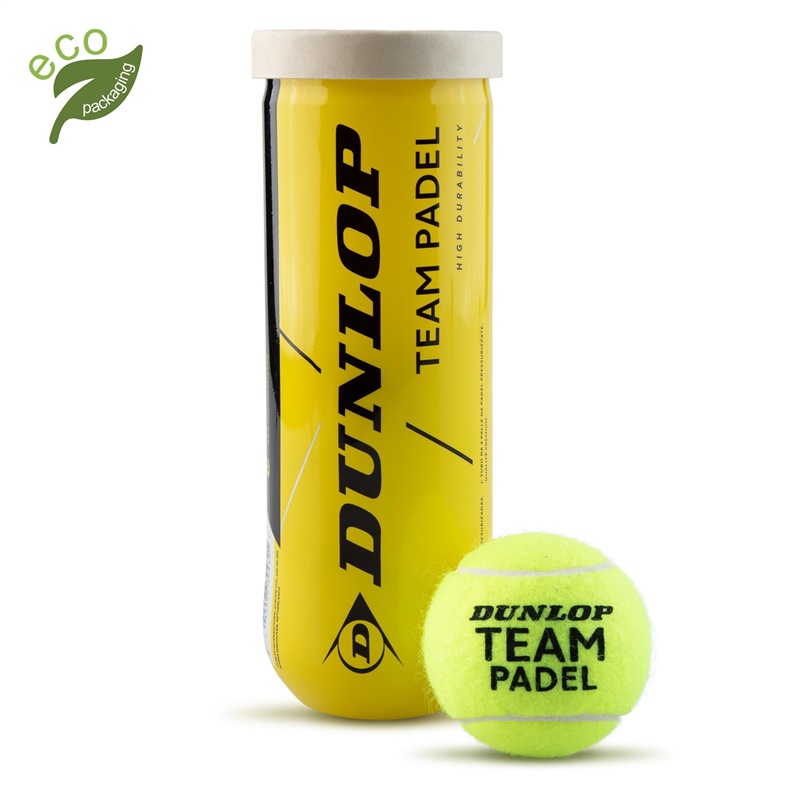 BALLS PADEL DUNLOP TEAM PADEL 3PCE