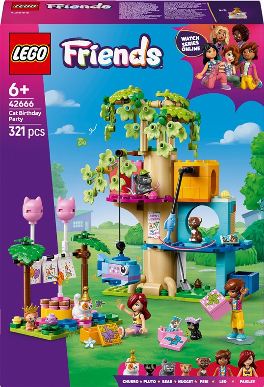 LEGO FRIENDS 42666 Cat Birthday Party