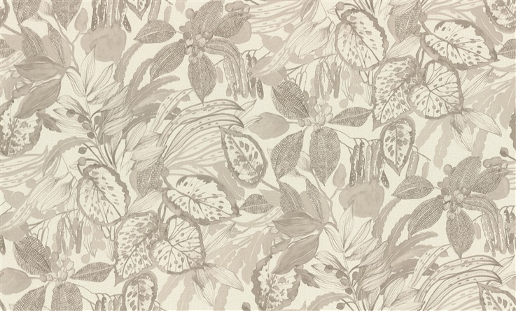 WALLPAPER VINYL 983029 BOTANICAL BEIGE 983029