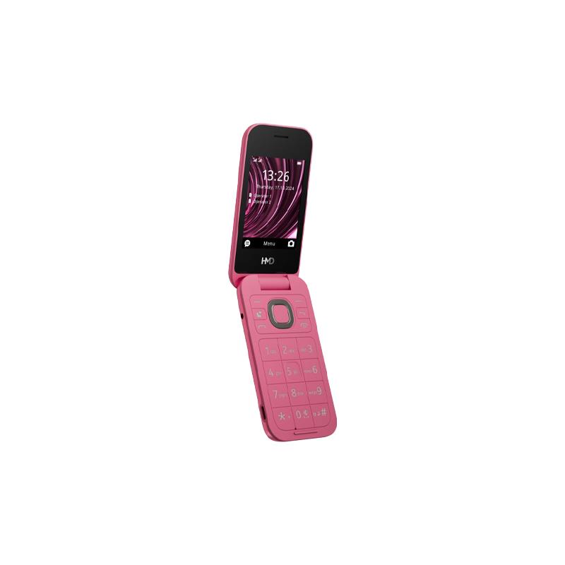 HMD (Nokia) 2660 FLIP TA-1711 DS Raspberry Red Mobilais Telefons