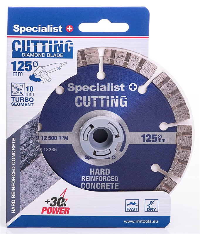 DIAMOND DISC PREMIUM 125X10X22MM 11/2-1125 (4779039135460)