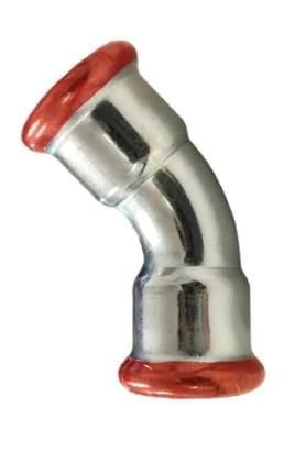 PRESS ELBOW 45 FF 28MM RAC120000280