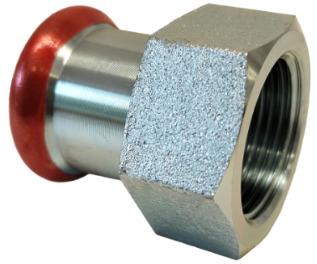 PRESS REDUCER COUPLING 1/2IN FF 18MM