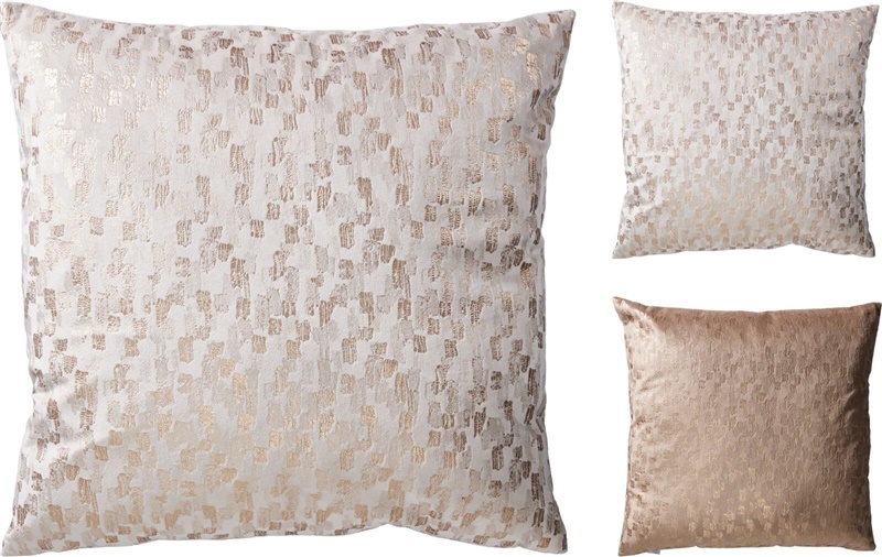 CUSHION GOLD PRINTED 45X45CM MIX-2 AAE825350