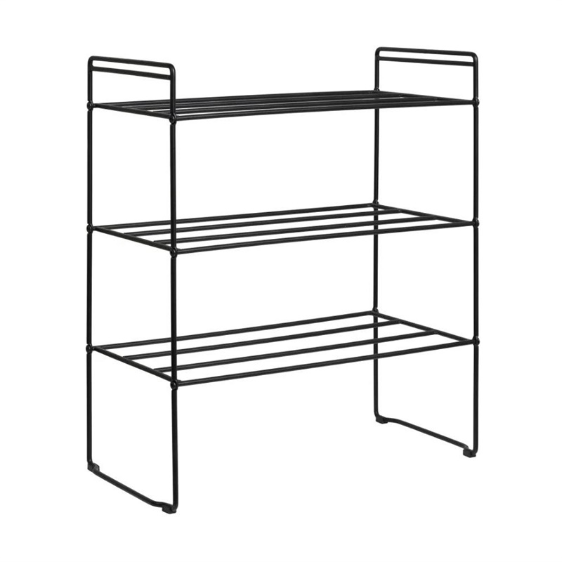 SHOE BENCH BLACK 4294000 49X25X60CM 4294000