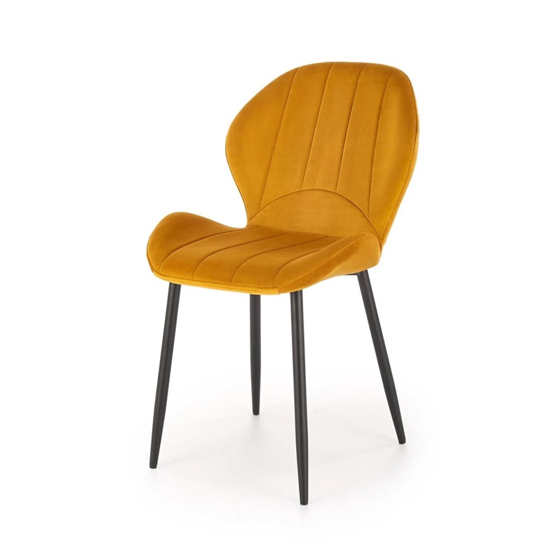 CHAIR DINING MUSTARD 48X57X85 V-CH-K/538-KR-MUSZTARD (4772013508465)