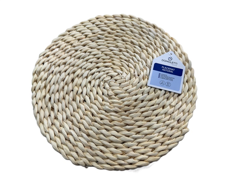 PLACEMAT NATURAL BEIGE D30CM KSKHLG-238 (4772013510697)