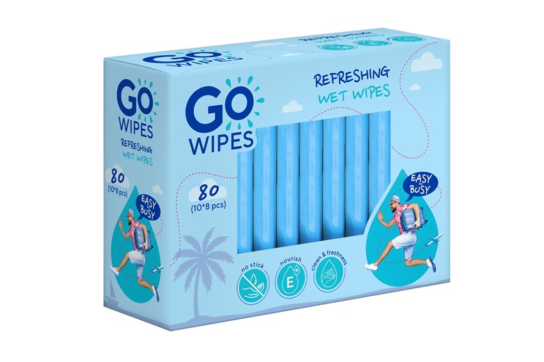 WET WIPES GOWIPES UNIT VITE DPANTH