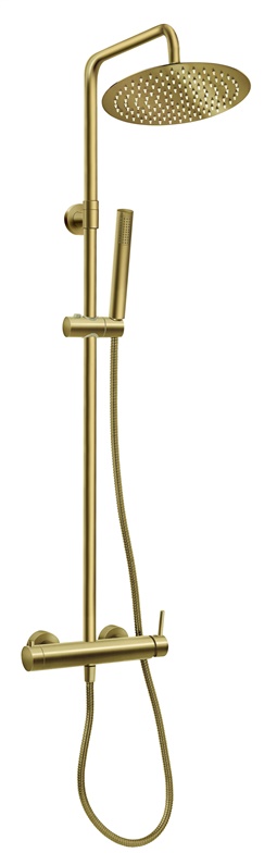 CIRICULUS SHOWER SET BRUSHED GOLD NP85-BCK7UBG