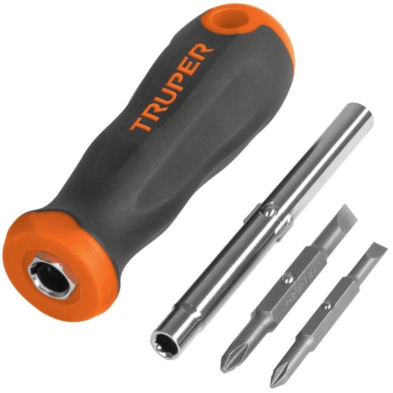 SCREWDRIVER WITH BITS DT-4 TRUPER DT-4