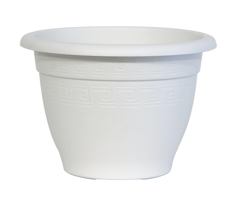 POT PLASTIC CAMPANA D42 H34CM WHITE