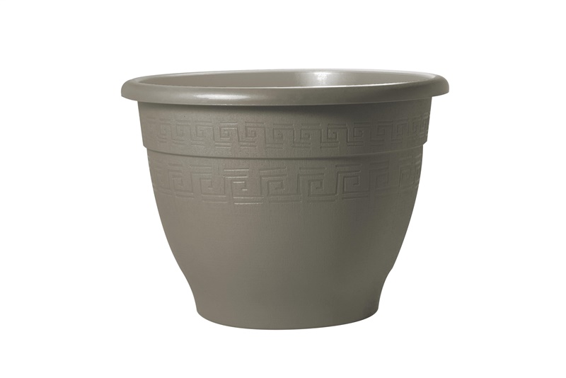 POT PLASTIC CAMPANA D42 H34CM BROWN