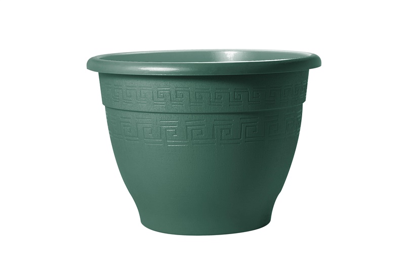 POT PLASTIC CAMPANA D42 H34CM GREEN