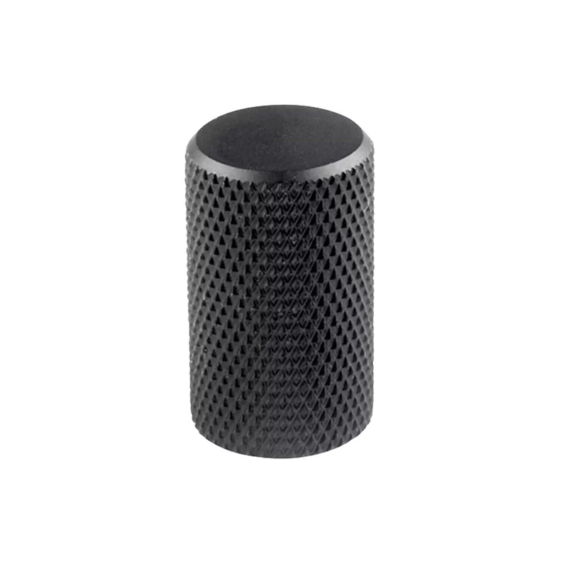 ZINK ALLOY KNOB. 20MM BLACK 7-780