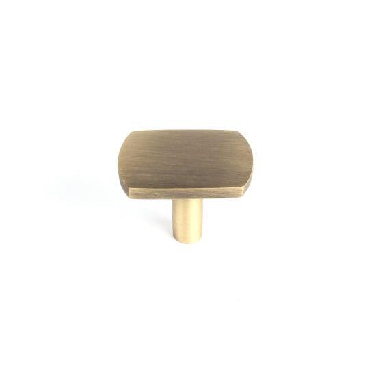 STEEL ROUND KNOB BRONZE BRUSH 30X20X25MM