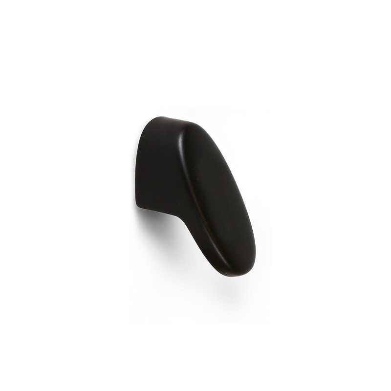 ZINKALLOY KNOBS 31MM MATT BLACK.2PCS